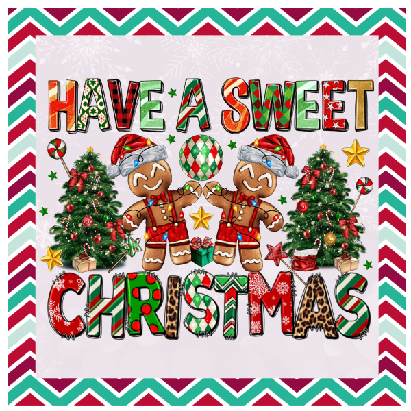 Christmas Have a Sweet Christmas Metal Sign - Made in USA Online now